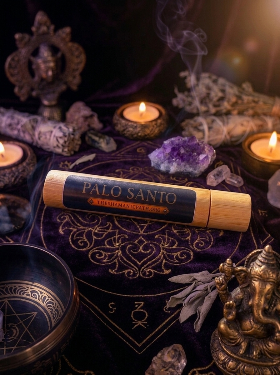 Bamboo Roll On - 100% Pure Cold-Pressed Moringa Oil Blend with Palo Santo