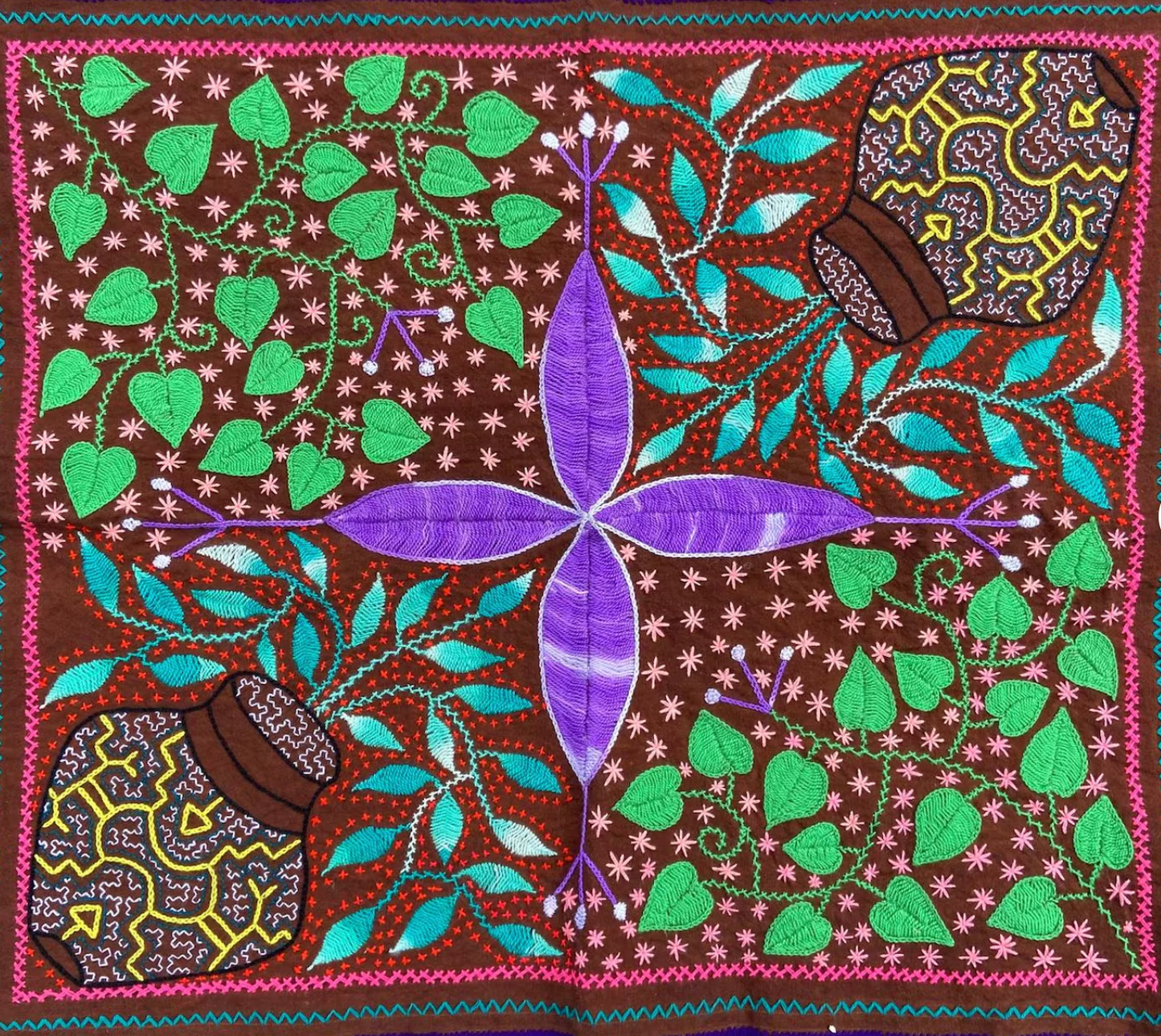 Sacred Shipibo Ayahuasca Art