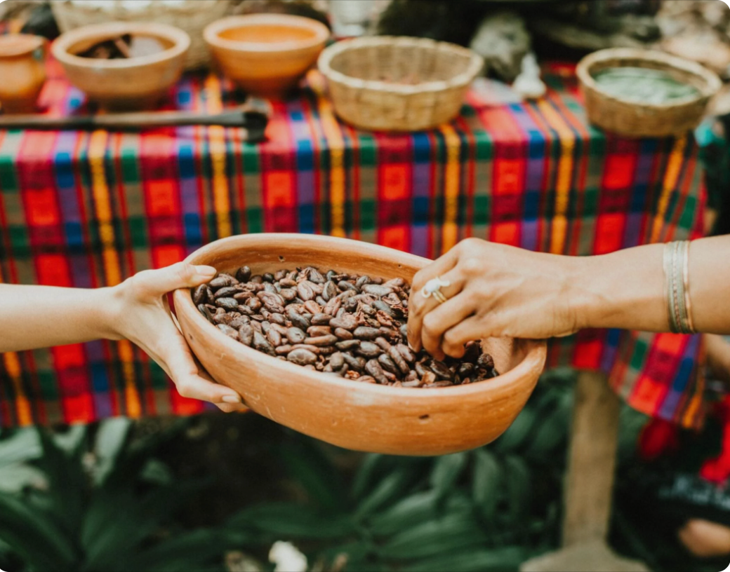 100% Pure Mayan Ceremonial Cacao